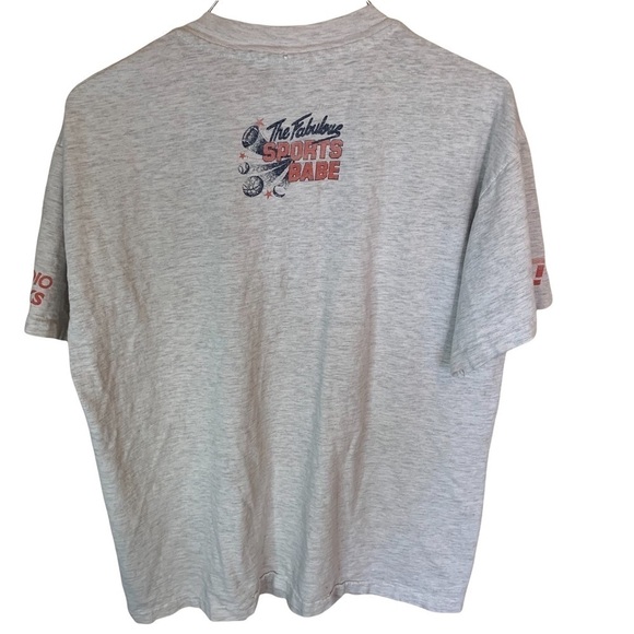Vintage The Fabulous Sports Babe Vintage Tee Sports Radio Large T-shirt - Picture 6 of 7